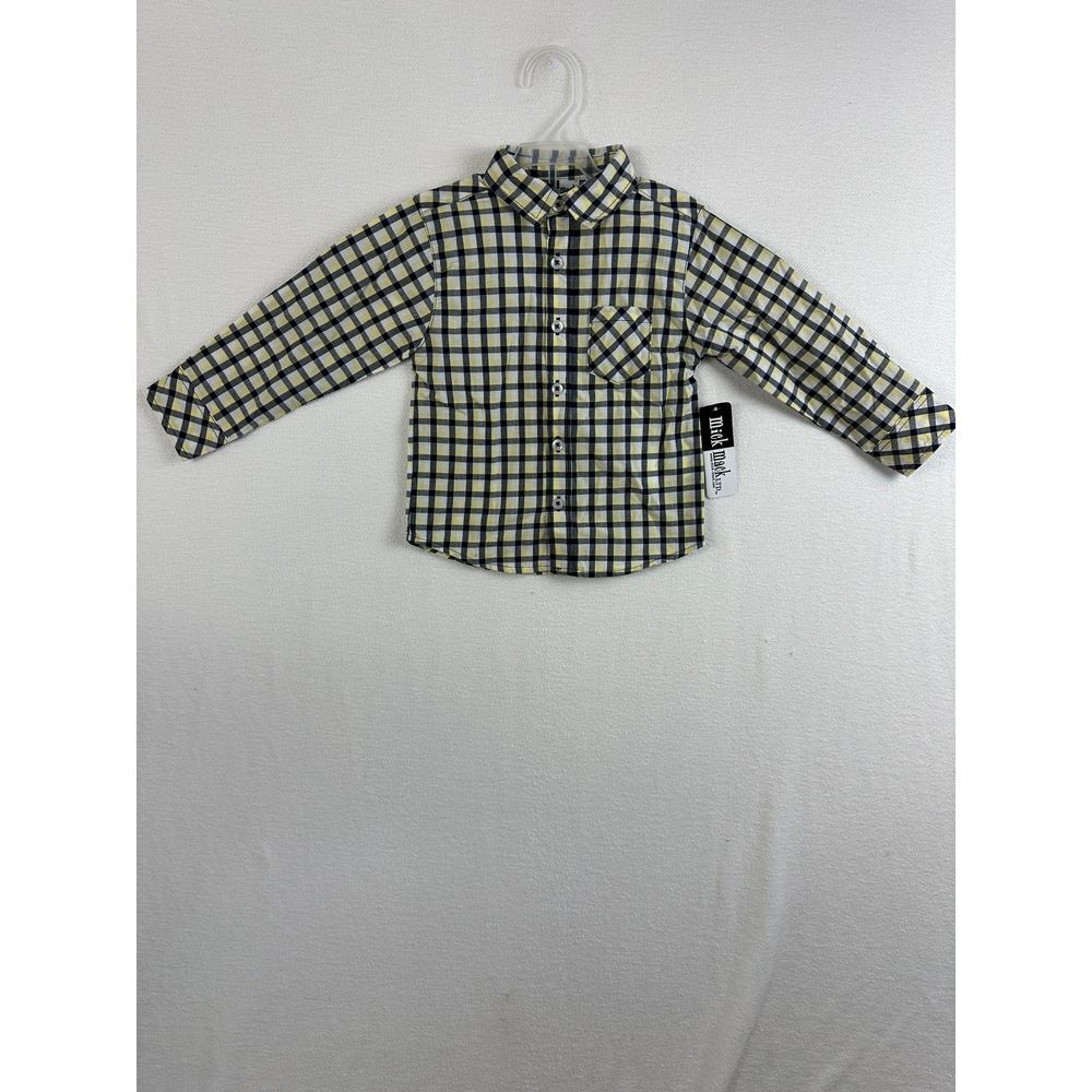 Mick Mack Button‎ Up Boys 24M Long Sleeve NWT